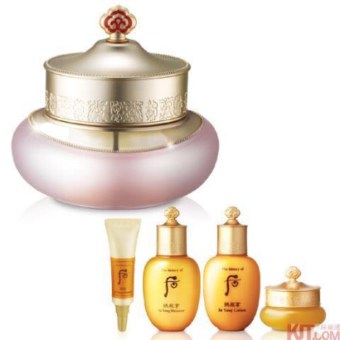 韩国进口面霜套装-WHOO后拱辰享 水源面霜套装