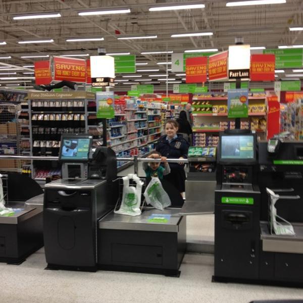 Photo taken at Asda by Jenny H. on 2/27/2012