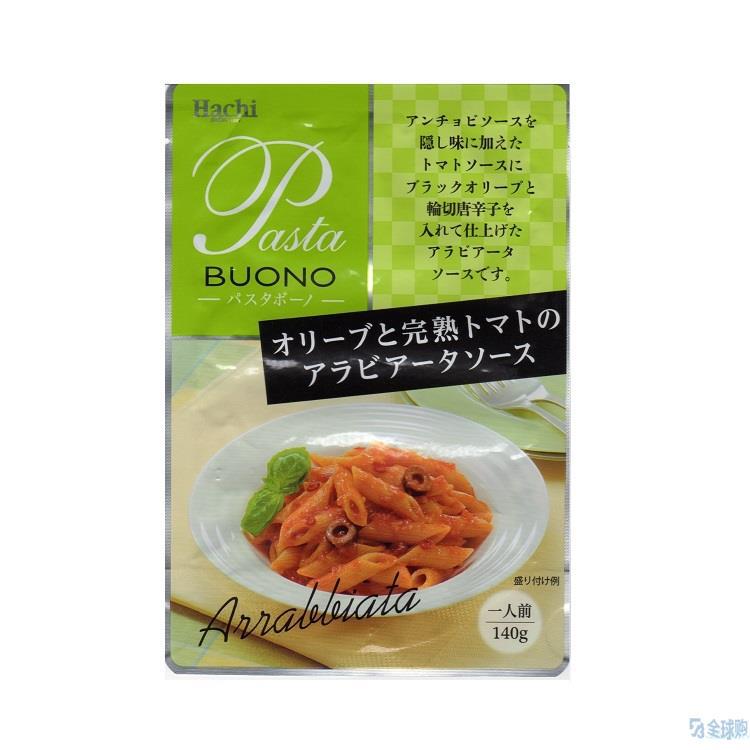 哈奇食品 Hachi 橄榄油蒜蓉辣酱西红柿沙司意面酱 140g/包