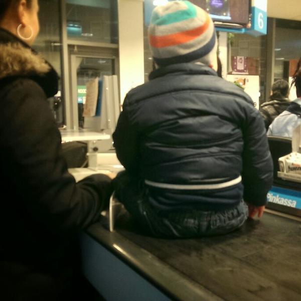 Photo taken at Albert Heijn by Maurice on 12/16/2013