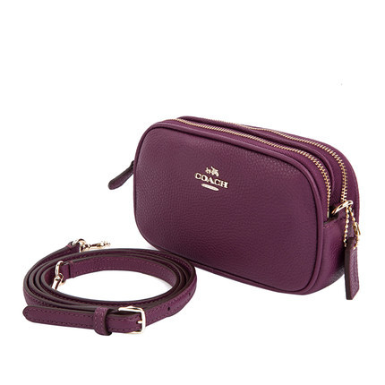 COACH/蔻驰女包 2015新品女士紫色迷你款单肩小包 手拎钱包53034 COACH/蔻驰女包 2015新品女士紫色迷你款单肩小包 手拎钱包53034