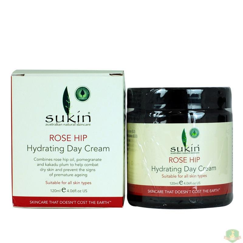 苏芊sukin玫瑰果油保湿修护日霜【澳洲直邮】