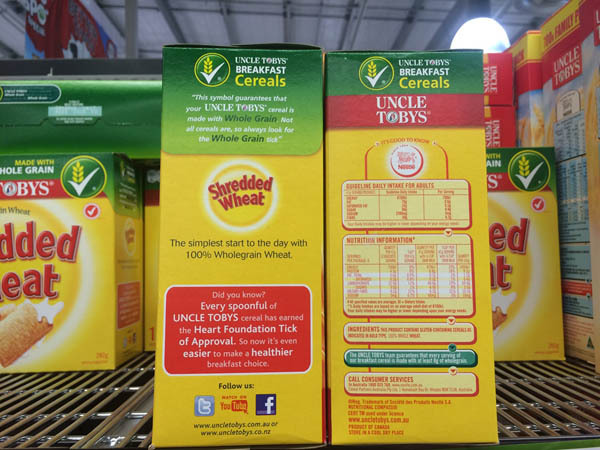 澳大利亚进口小麦片-Uncle Tobys小麦片 碎麦片280g