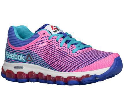 美国直邮Reebok/锐步 E207Y童鞋女童透气柔软舒适系带轻便跑鞋