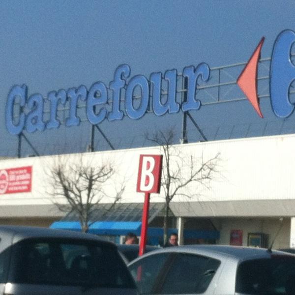 Photo taken at Carrefour by Pierre M. on 2/23/2013
