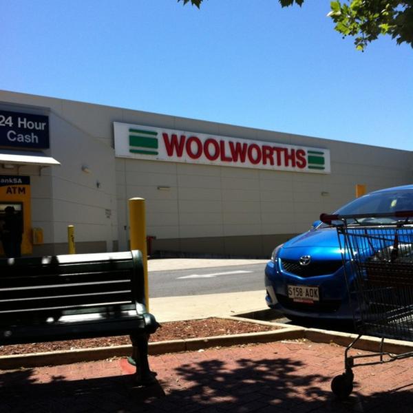 Photo taken at Woolworths by Eric E. on 11/10/2012