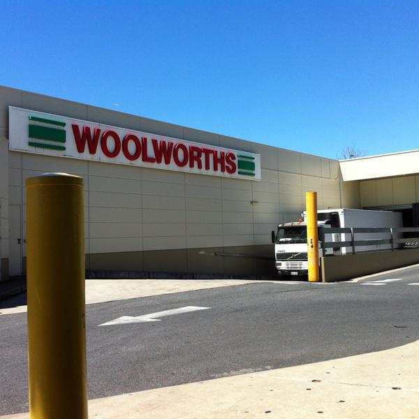 Photo taken at Woolworths by Eric E. on 12/29/2012