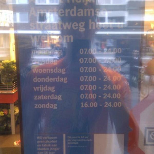 Photo taken at Albert Heijn by Eddy on 4/30/2012