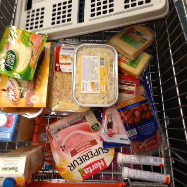 Photo taken at Colruyt by Lukas W. on 5/18/2013