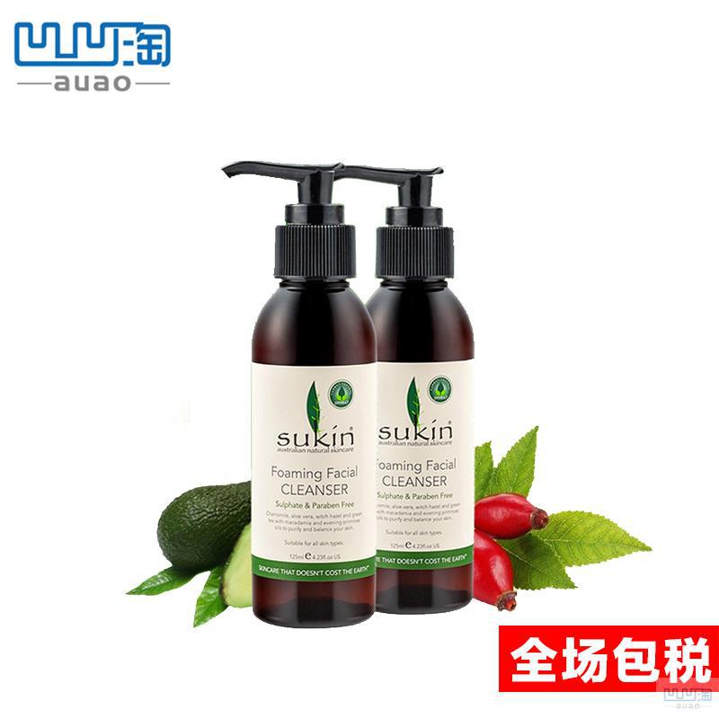 【凹凹淘】Sukin 苏芊天然植物洁面泡沫洗面奶125ml 【凹凹淘】Sukin 苏芊天然植物洁面泡沫洗面奶125ml