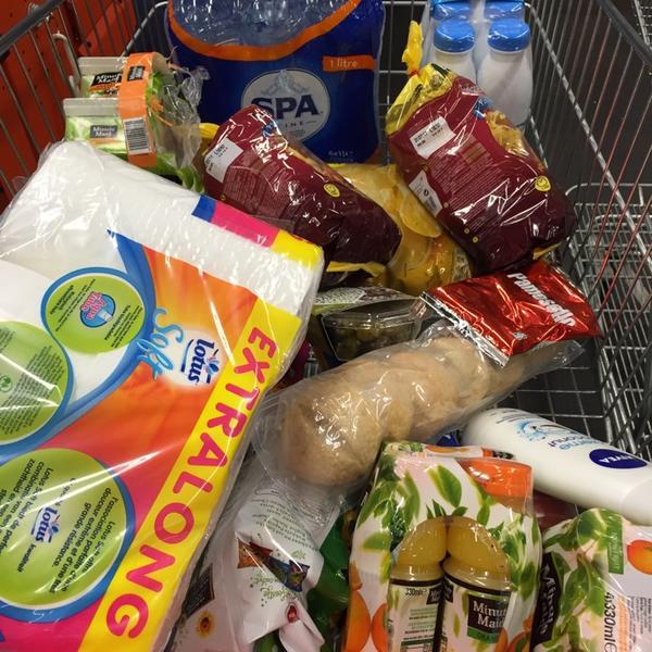 Photo taken at Colruyt by Jason C. on 10/13/2014