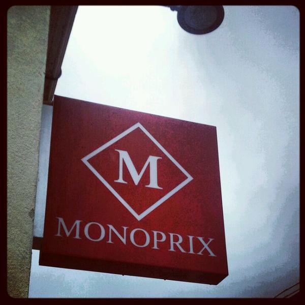 Photo taken at Monoprix Garibaldi by Iarla B. on 4/30/2012