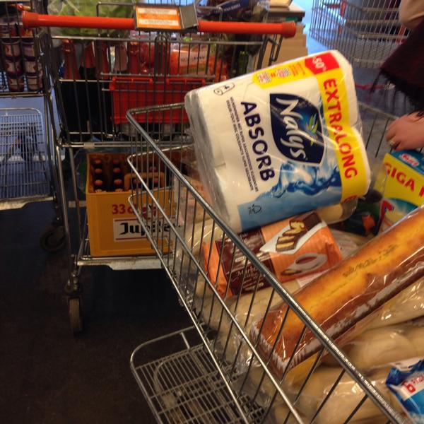 Photo taken at Colruyt by Myrthe D. on 4/8/2015