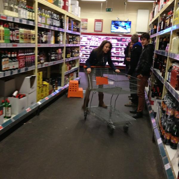 Photo taken at Colruyt by Catherine P. on 3/29/2013