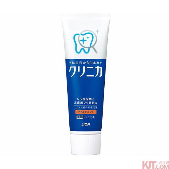 日本进口薄荷牙膏-狮王CLINICA清新薄荷洁净牙膏 日本进口薄荷牙膏-狮王CLINICA清新薄荷洁净牙膏