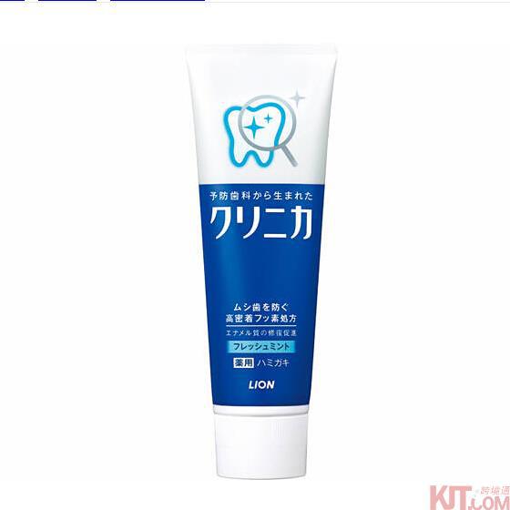 日本进口清新牙膏-狮王CLINICA超爽清新薄荷型牙膏 日本进口清新牙膏-狮王CLINICA超爽清新薄荷型牙膏