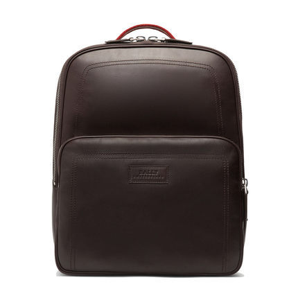 正品直邮Bally巴利2016新款男包小牛皮双肩包000000006199378001