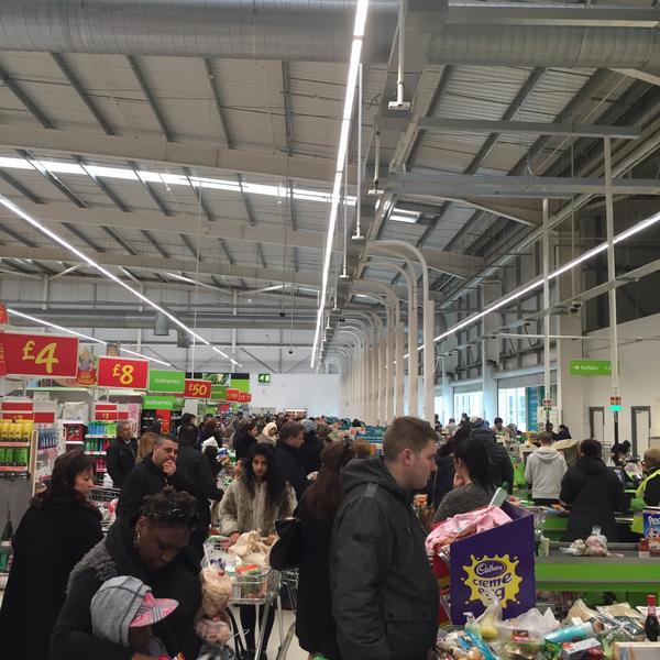 Photo taken at ASDA by Sara Y. on 3/1/2015-英国伦敦皇家公园韦斯顿路2-20 Photo taken at ASDA by Sara Y. on 3/1/2015