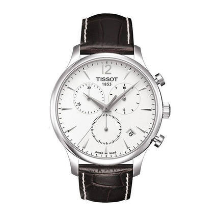 香港直邮  TISSOT天梭俊雅皮带石英男表T063.617.16.037.00