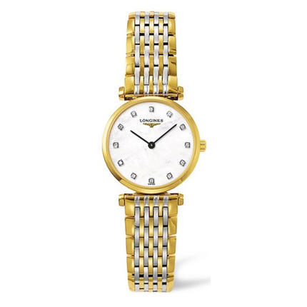 瑞士手表 浪琴Longines嘉岚系列手表女表石英表 L4.209.2.87.7