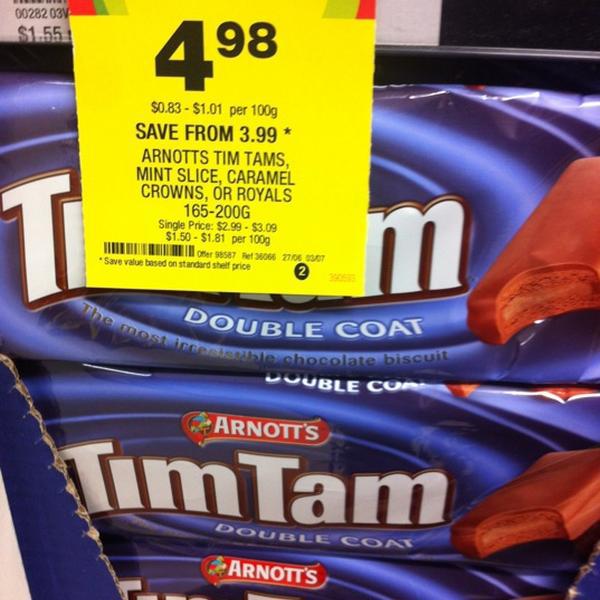 Photo taken at Woolworths by Ryan B. on 6/27/2012