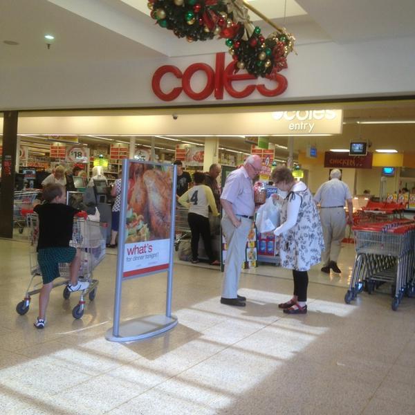 Photo taken at Coles by Peter Y. on 12/30/2012