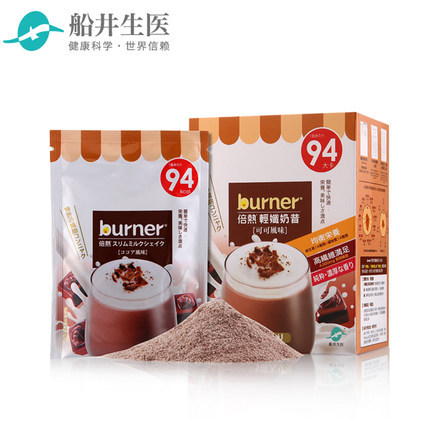 船井生医【轻纤奶昔5包入】可可味 膳食纤维营养代餐粉