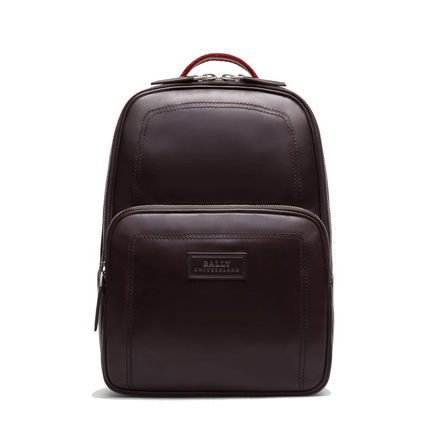 正品直邮Bally巴利2016新款男包小牛皮双肩包000000006206750001