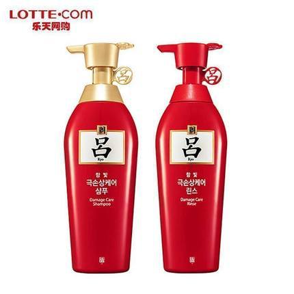 乐天网购RYOE红吕洗发水护发素套装900g染烫修复柔顺爱茉莉