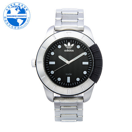Adidas/阿迪达斯 正品男手表 运动休闲不锈钢石英腕表ADH3088