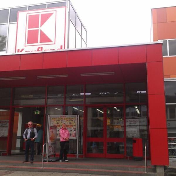 Photo taken at Kaufland by Fabian P. on 8/9/2012