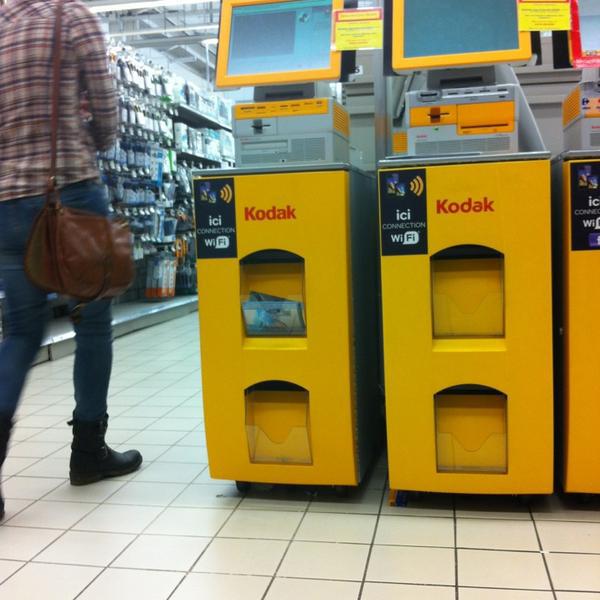 Photo taken at Carrefour by Amelie B. on 4/17/2013