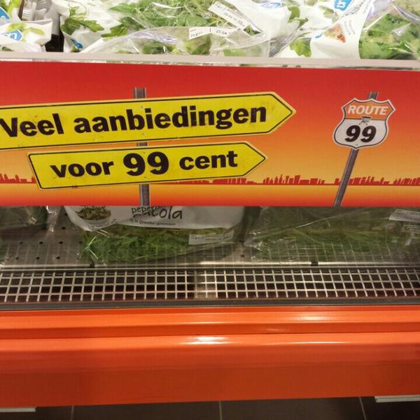 Photo taken at Albert Heijn by Hans V. on 4/22/2015