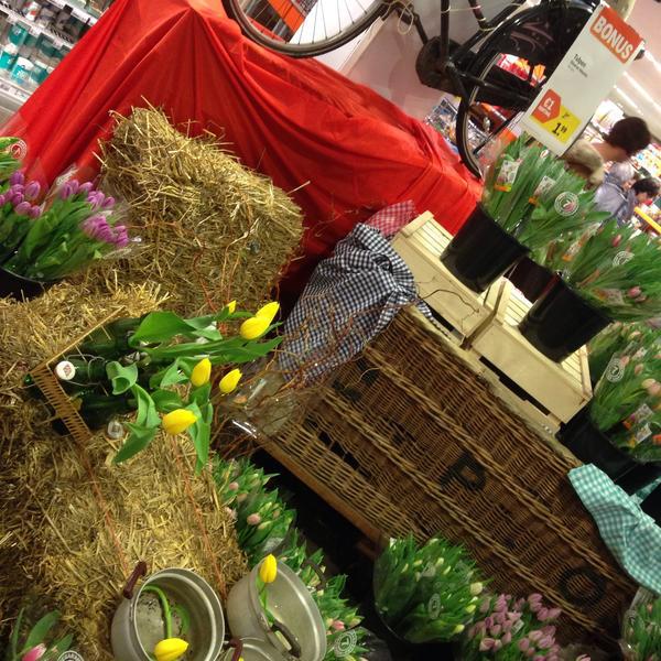 Photo taken at Albert Heijn by Kelly V. on 4/4/2015