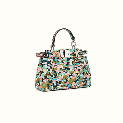 FENDI芬迪fendi女包16春款多色小牛皮超迷你单肩包8M03555ZJF0X2G FENDI芬迪fendi女包16春款多色小牛皮超迷你单肩包8M03555ZJF0X2G