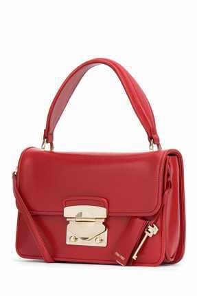 Miu Miu/皮革方形手提包 Miu Miu/皮革方形手提包