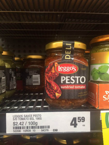 Leggos's番茄干沙司 Leggos's番茄干沙司