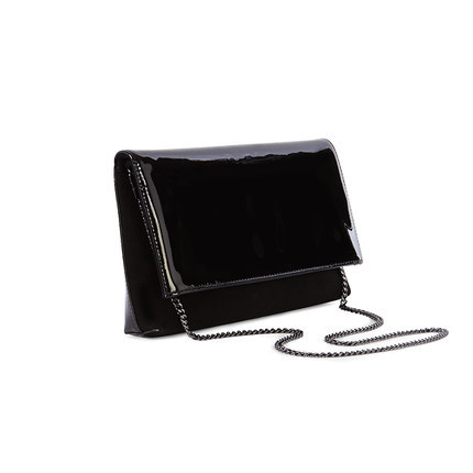 KAREN MILLEN 2016春季新款 时尚大气优雅精致山羊漆皮手提包 KAREN MILLEN 2016春季新款 时尚大气优雅精致山羊漆皮手提包