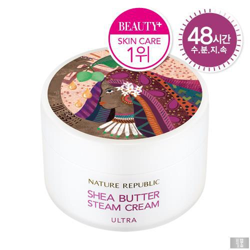 【韩贵人】Nature Republic 自然乐园 乳木果油蒸汽乳霜 100G 超保湿蒸汽乳霜 干性肤质