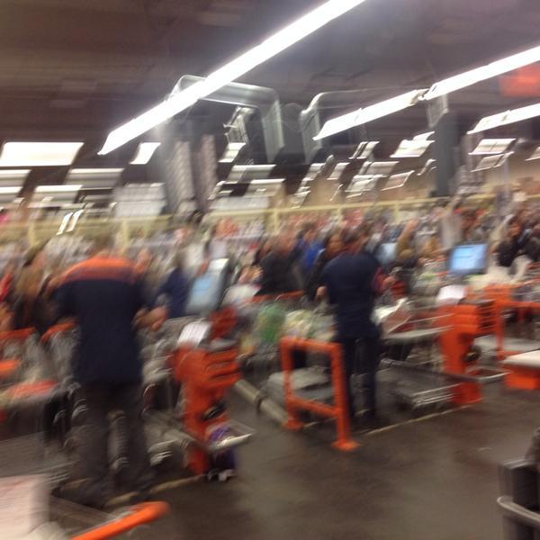 Photo taken at Colruyt by Youri H. on 1/11/2014