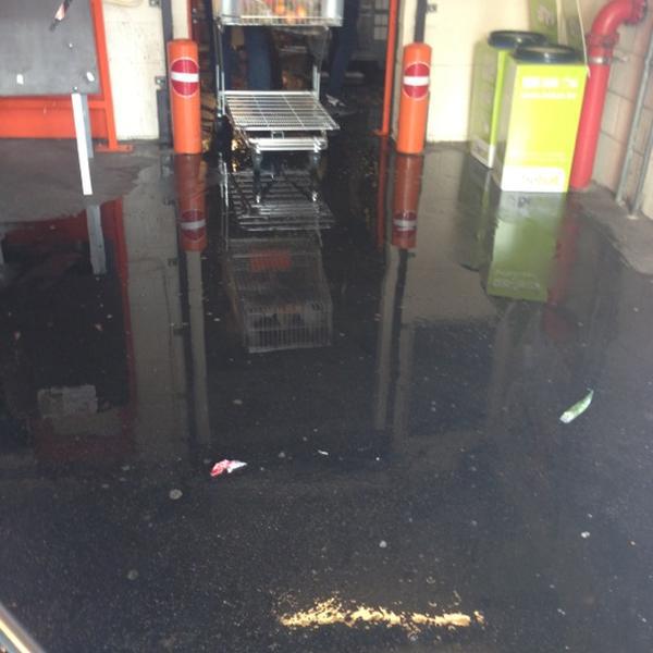 Photo taken at Colruyt by Nick M. on 11/29/2012