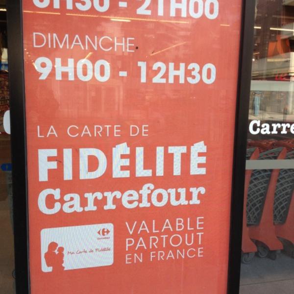 Photo taken at Carrefour by Sylvain on 7/14/2012