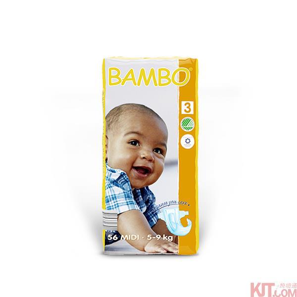 丹麦进口3号纸尿裤-班博 3号纸尿裤 S56