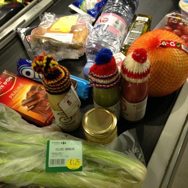 Photo taken at Carrefour Market by Mlle Myrtille on 2/7/2013