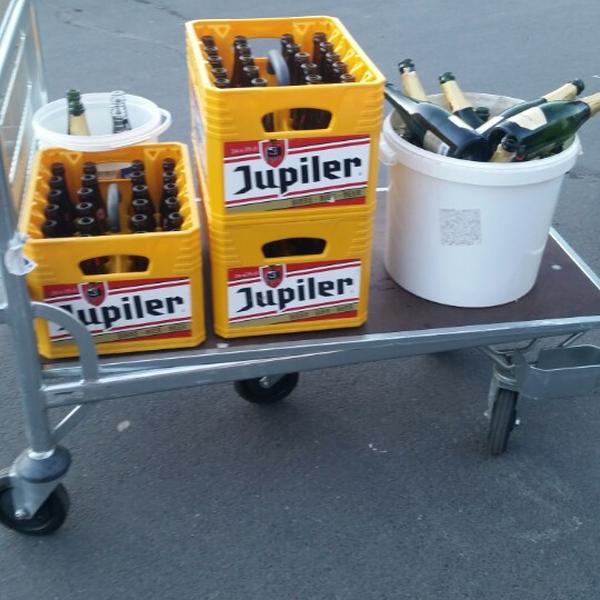 Photo taken at Colruyt by Tina G. on 1/2/2015