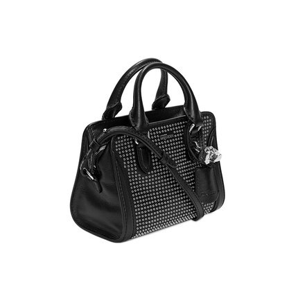 ALEXANDER MCQUEEN麦昆女包16春款迷你牛皮穿孔手提包45284270hv ALEXANDER MCQUEEN麦昆女包16春款迷你牛皮穿孔手提包45284270hv