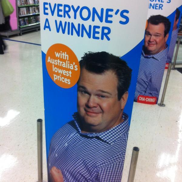 Photo taken at Big W by Will on 4/5/2013