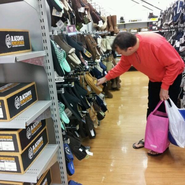 Photo taken at Big W by Ann L. on 6/12/2012