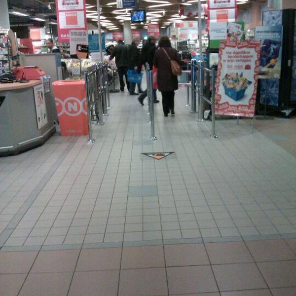 Photo taken at Albert Heijn by Martijn on 5/11/2012