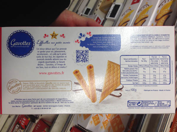 gavottes法式薄饼